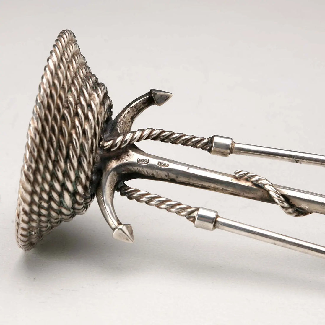 Cesa Alessandria Silver Ashtray Set Italy Early XX Century - Italy, Early XX Century | Antiques | Fancy Goods