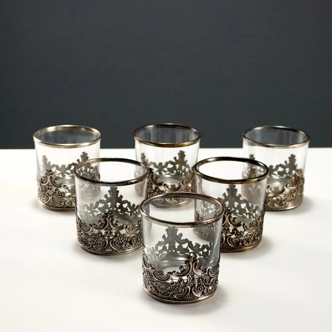 Vintage Glasses Milanese Manufacture Italy 1960s - Italy, 1960s | Antiques | Fancy Goods