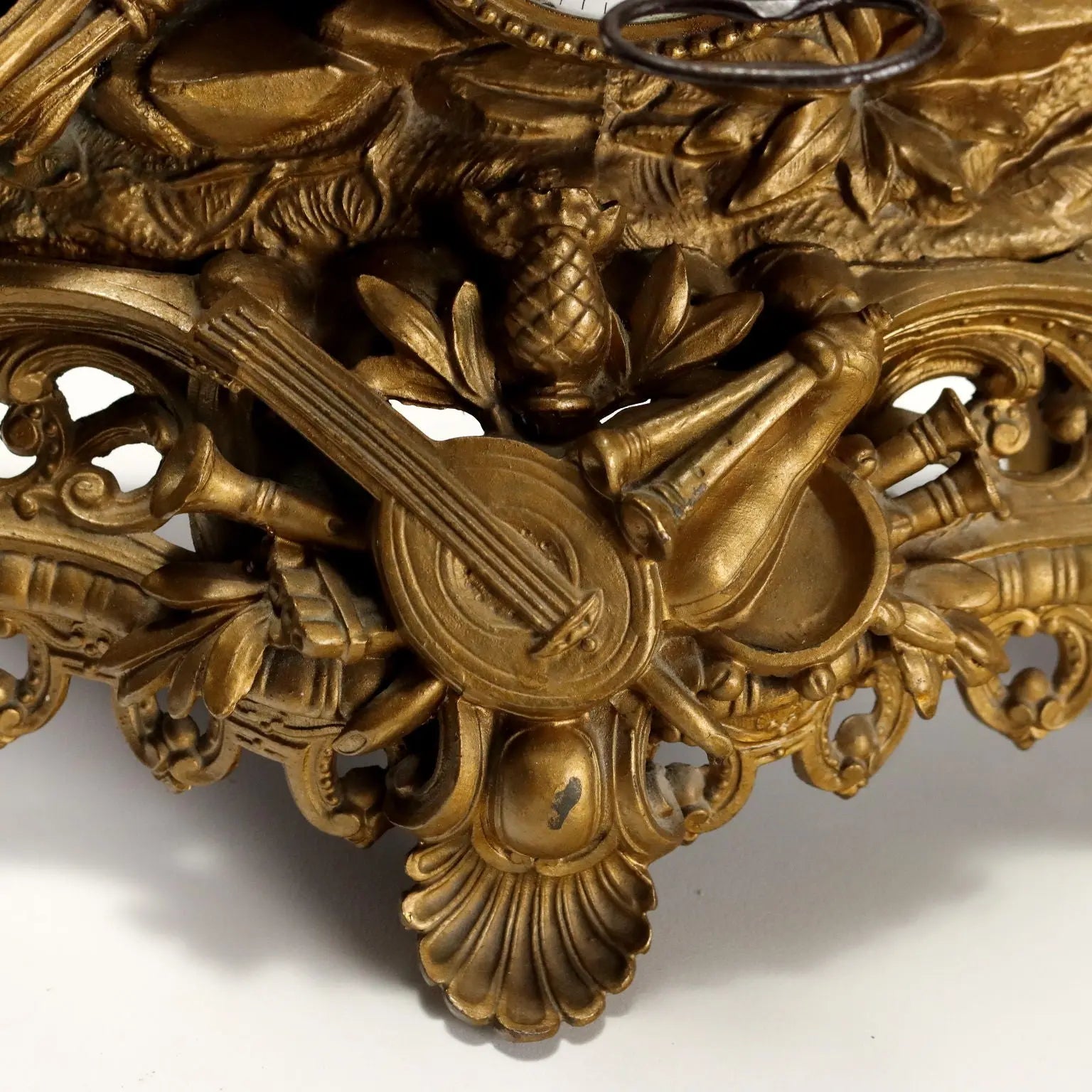Antique Table Clock Gilded Antimony France XIX Century - France, XIX-XX Century | Antiques | Fancy Goods