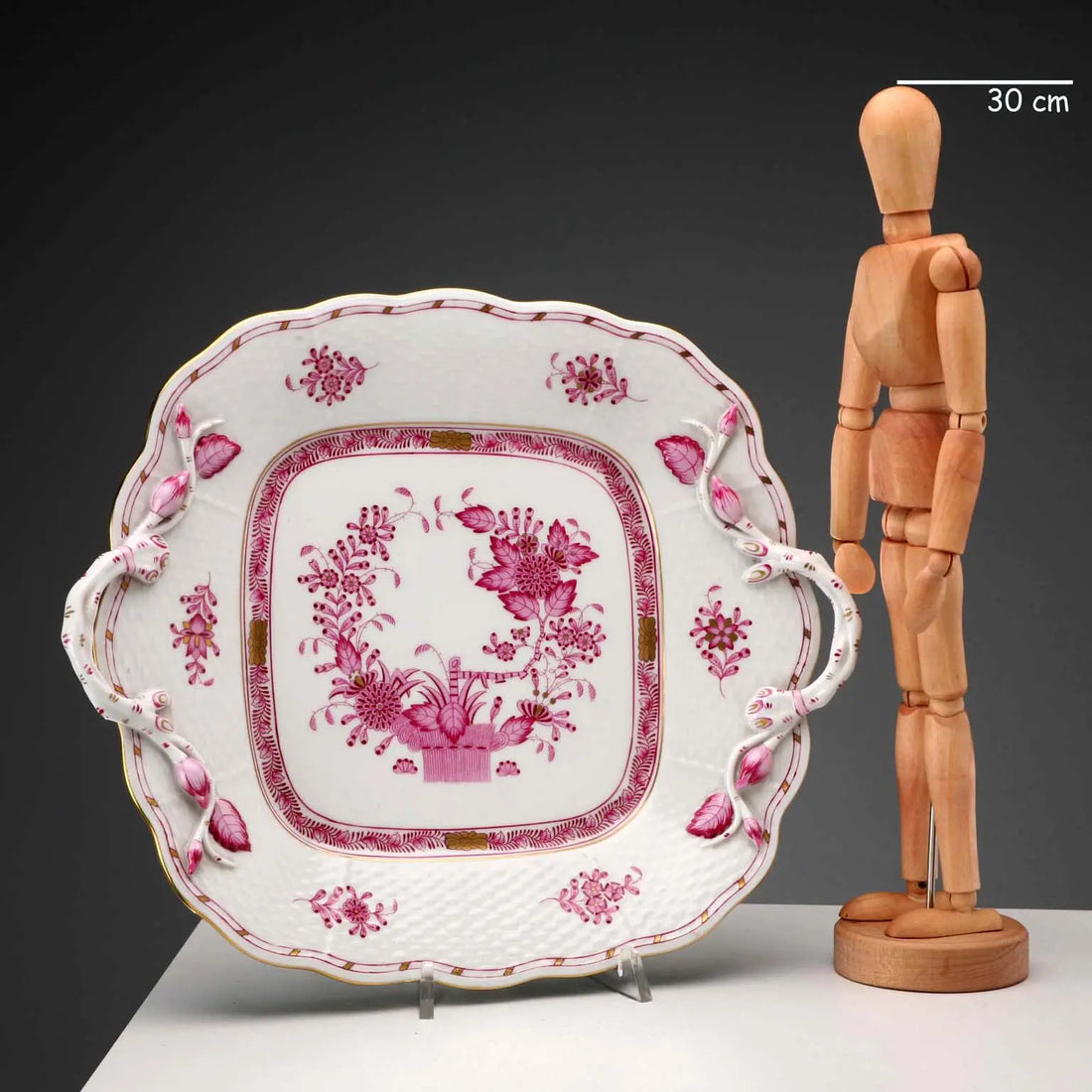 Antique Tray Herend Porcelain Hungary XX Century - Hungary, XX Century | Antiques | Fancy Goods