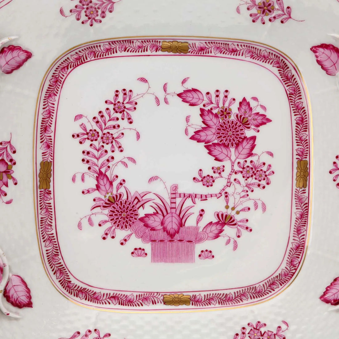 Antique Tray Herend Porcelain Hungary XX Century - Hungary, XX Century | Antiques | Fancy Goods