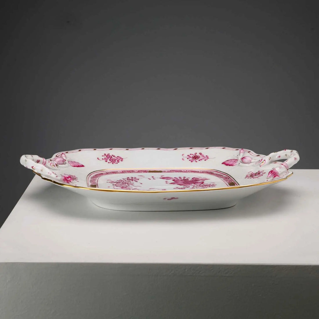 Antique Tray Herend Porcelain Hungary XX Century - Hungary, XX Century | Antiques | Fancy Goods