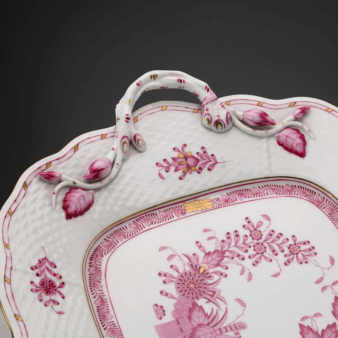 Antique Tray Herend Porcelain Hungary XX Century - Hungary, XX Century | Antiques | Fancy Goods