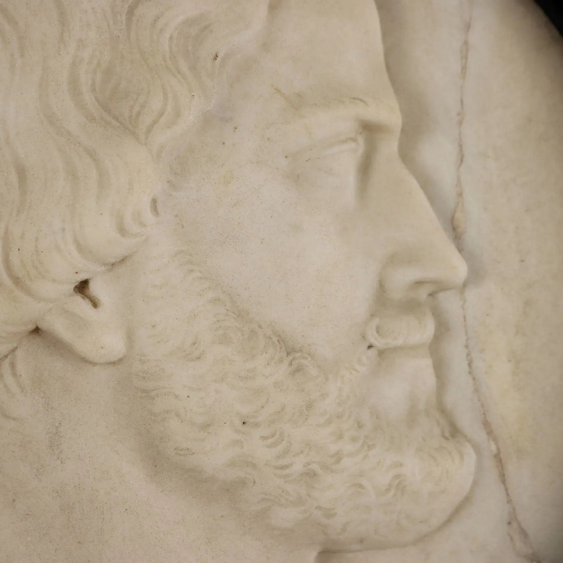 Antique Marble Portrait Signed Jules Dumoutet France 1840 - France, 1840 | Antiques | Fancy Goods