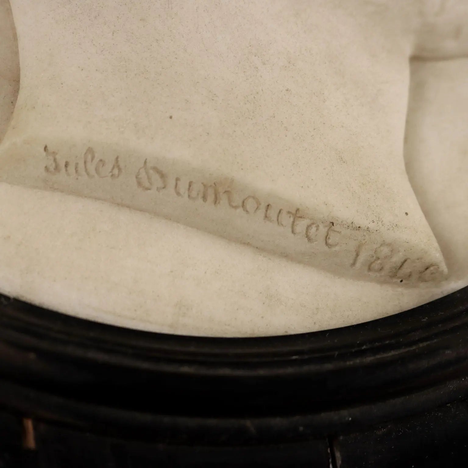 Antique Marble Portrait Signed Jules Dumoutet France 1840 - France, 1840 | Antiques | Fancy Goods