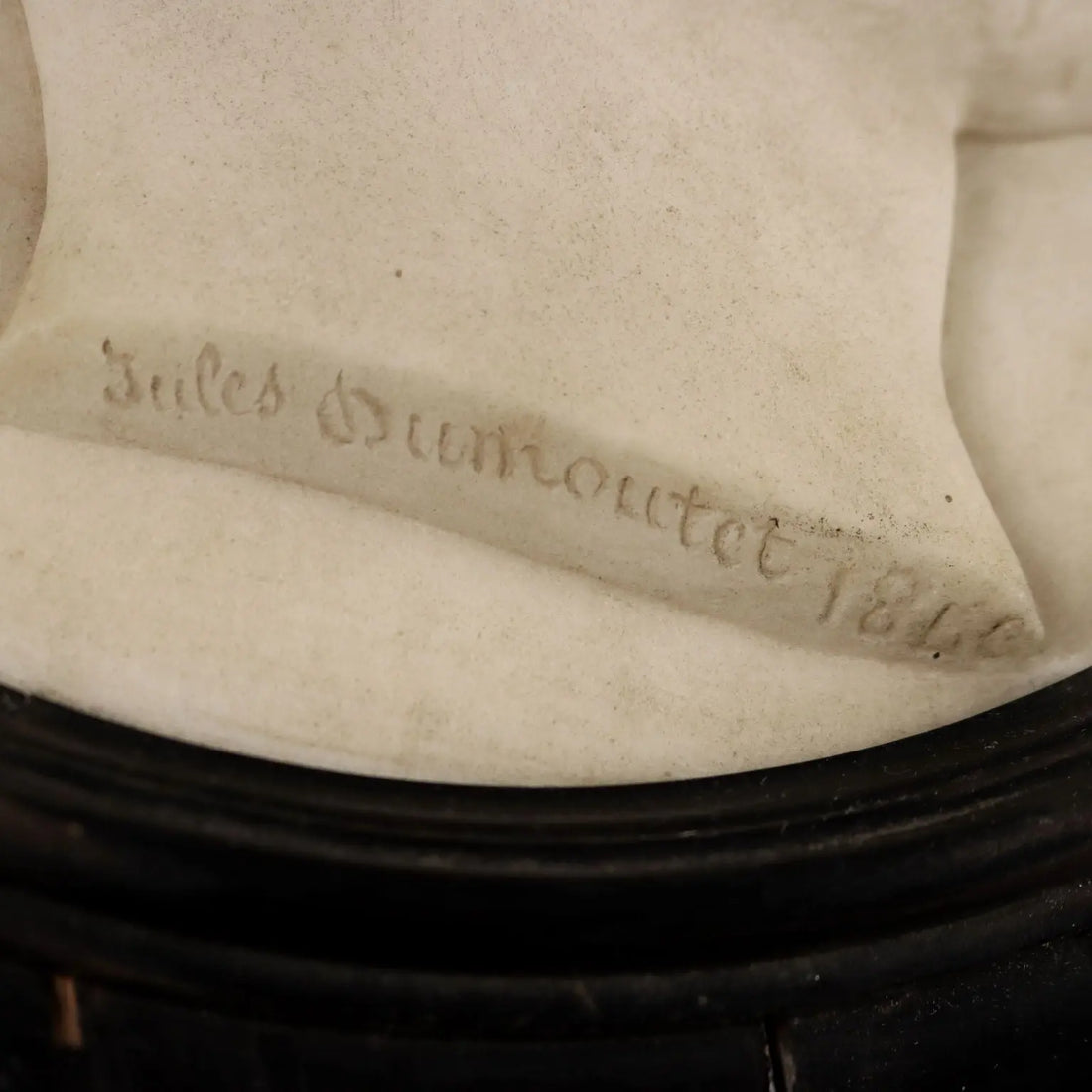 Antique Marble Portrait Signed Jules Dumoutet France 1840 - France, 1840 | Antiques | Fancy Goods