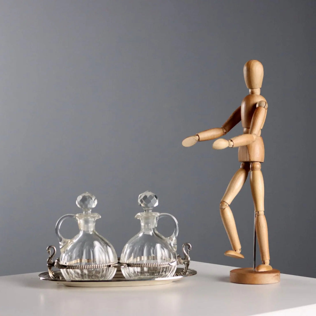 Vintage Oil Cruet Ricci & C. Alessandria Italy XX Century - Italy, Mid XX Century | Antiques | Fancy Goods