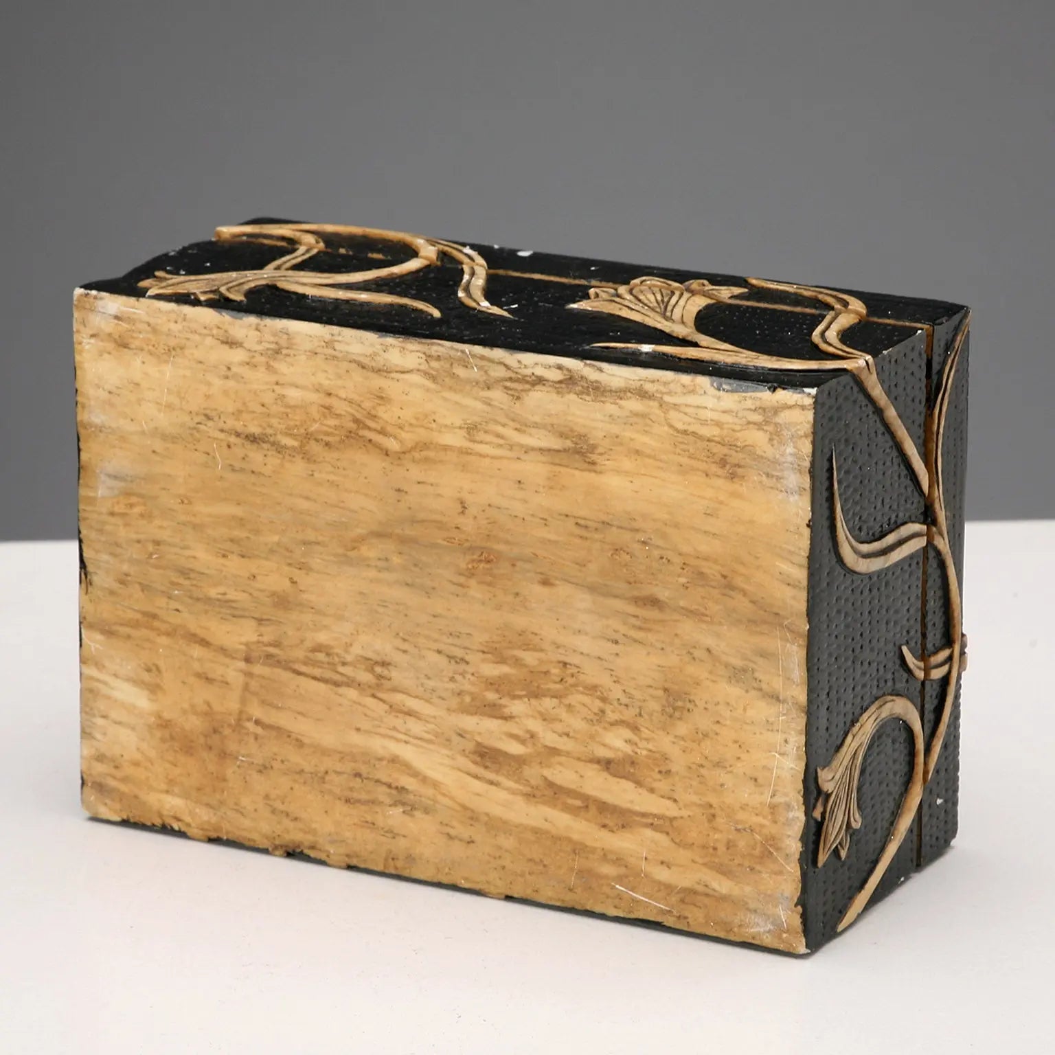 Antique Jewelry Casket Carved Stone India XX Century - India, XX Century | Antiques | Fancy Goods