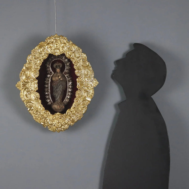 Antique Figurine Virgin Mary Ceramic Italy XIX Century - Italy, Late XIX Century | Antiques | Fancy Goods