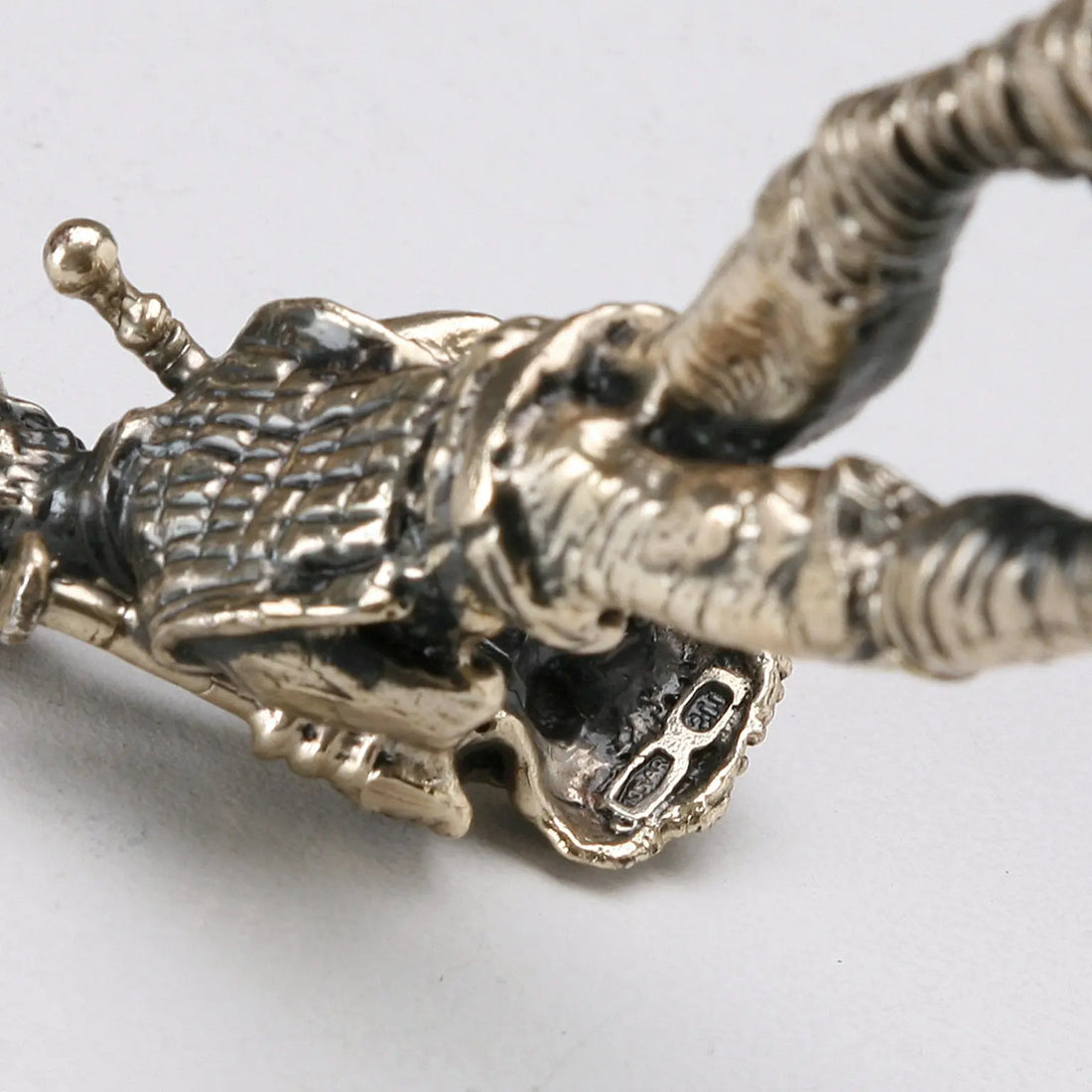 Antique Sculpture Bagpipe Player Silver Sorini Arezzo XX Century - Italy, XX Century | Antiques | Fancy Goods