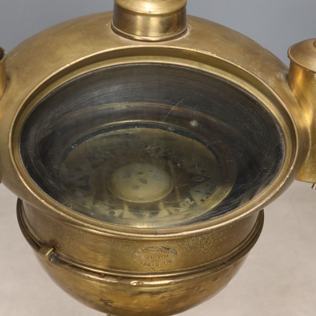 Antique Nautical Compass in a Binnacle England XX Century - England, Early XX Century | Antiques | Fancy Goods