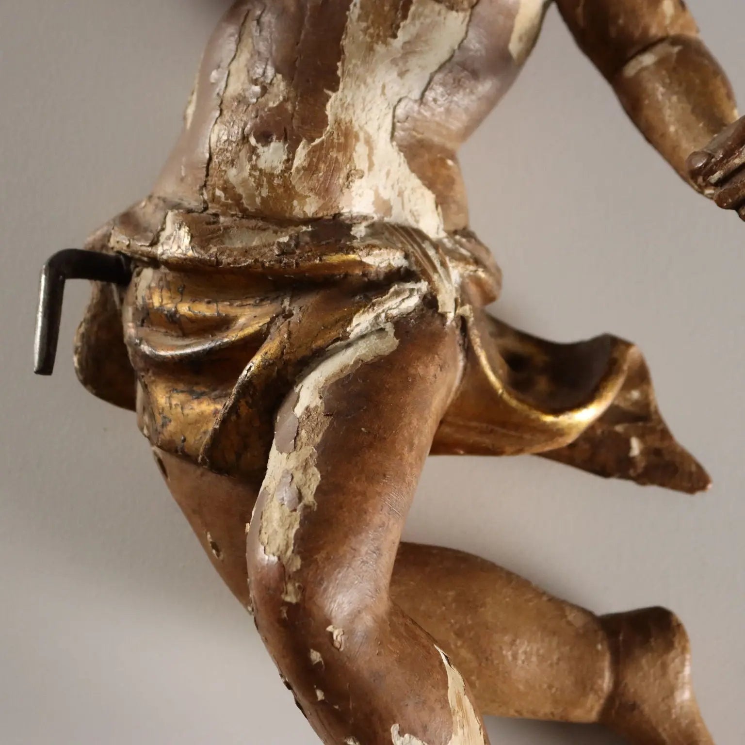 Antique Cherubs Lacquered Gilded Carved Wood Italy XVIII Century - Central Italy, XVIII Century | Antiques | Fancy Goods