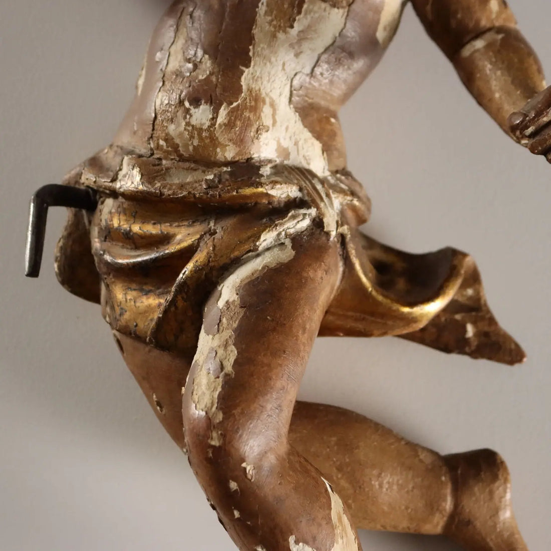 Antique Cherubs Lacquered Gilded Carved Wood Italy XVIII Century - Central Italy, XVIII Century | Antiques | Fancy Goods