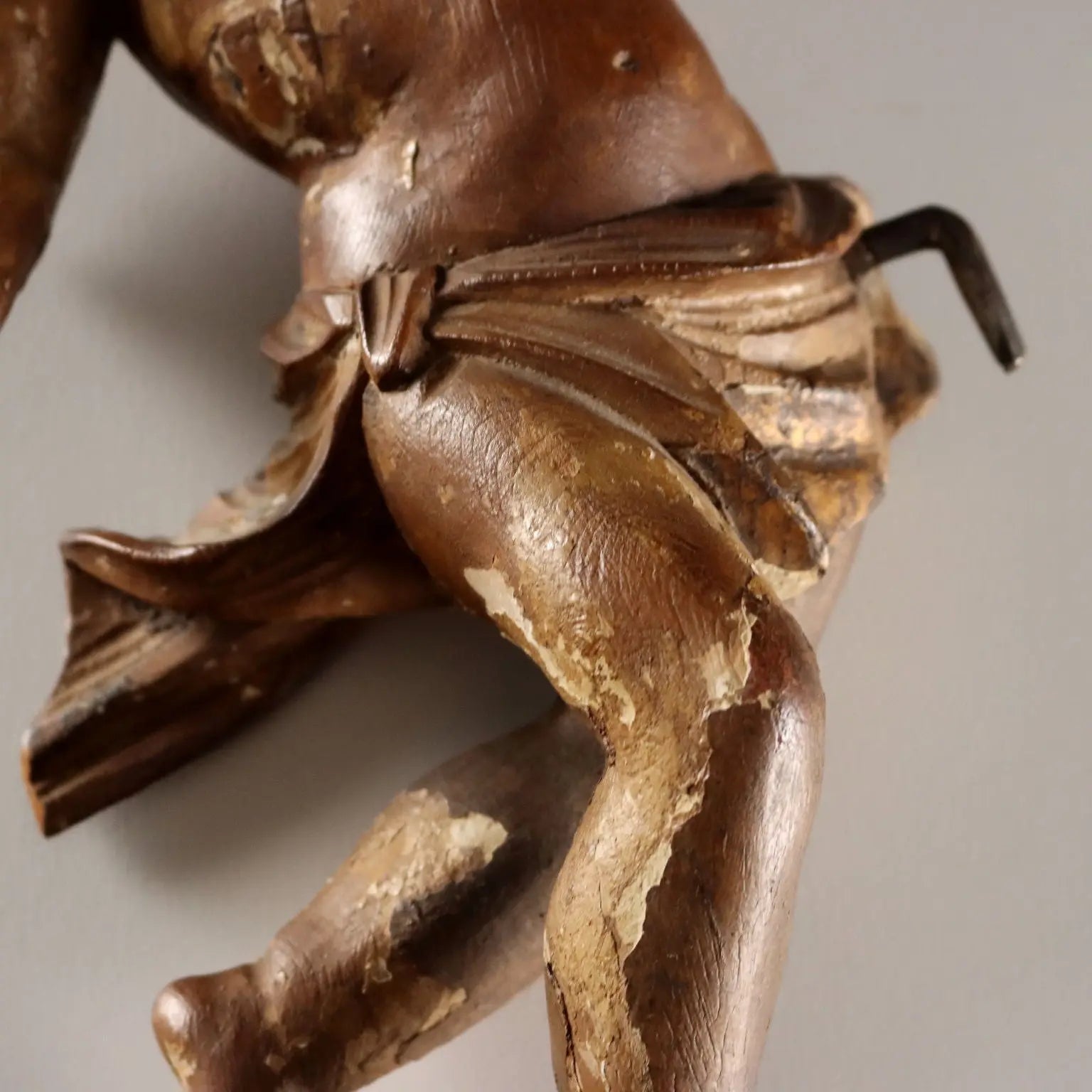 Antique Cherubs Lacquered Gilded Carved Wood Italy XVIII Century - Central Italy, XVIII Century | Antiques | Fancy Goods