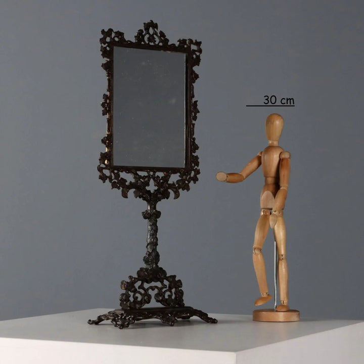 Antique Table Mirror Metal Bronze Europe XIX-XX Century - Europe, XIX-XX Century | Antiques | Fancy Goods