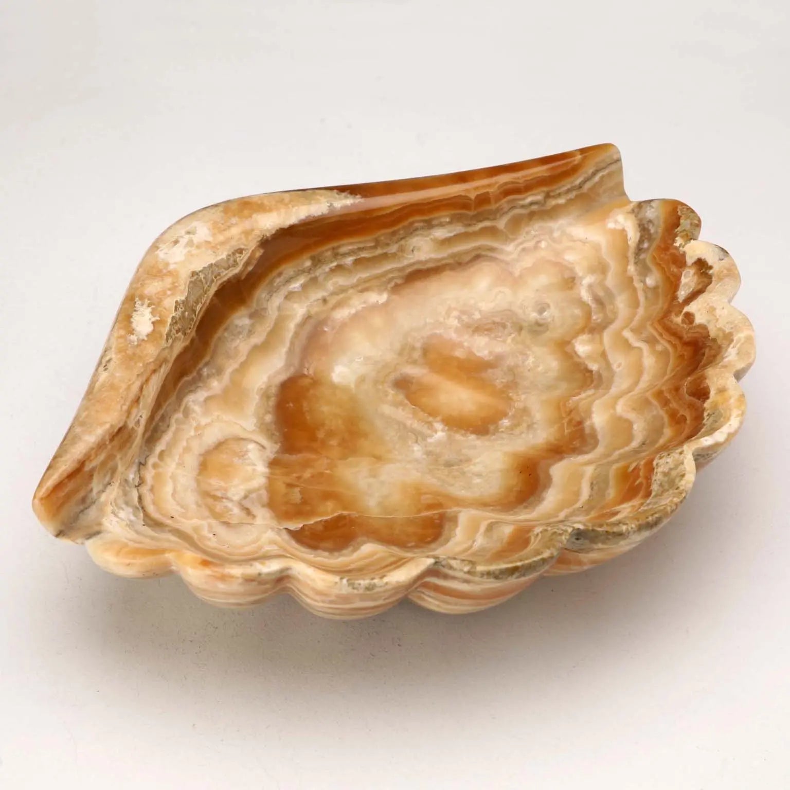 Vintage Pocket Emptier Onyx Shell-Shaped Italy XX Century - Italy, Mid XX Century | Antiques | Fancy Goods