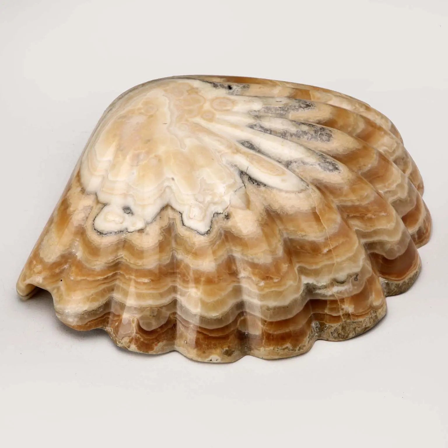 Vintage Pocket Emptier Onyx Shell-Shaped Italy XX Century - Italy, Mid XX Century | Antiques | Fancy Goods
