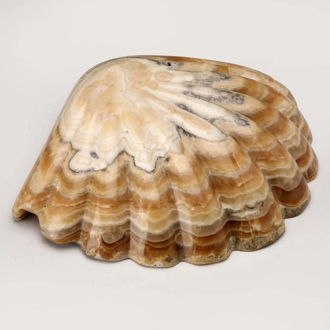 Vintage Pocket Emptier Onyx Shell-Shaped Italy XX Century - Italy, Mid XX Century | Antiques | Fancy Goods