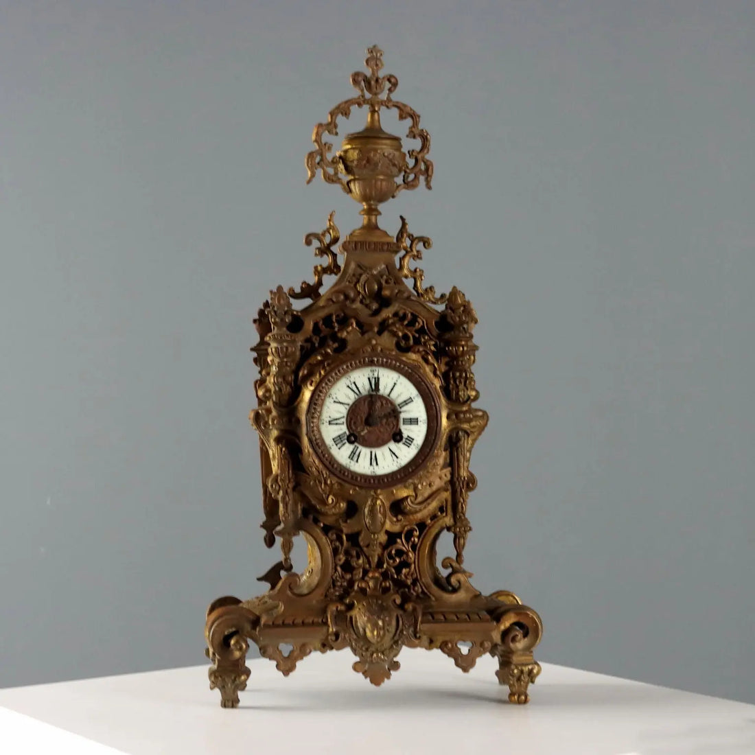 Antique Eclectic Style Table Clock Bronze France XIX Century - France, XIX-XX Century | Antiques | Fancy Goods