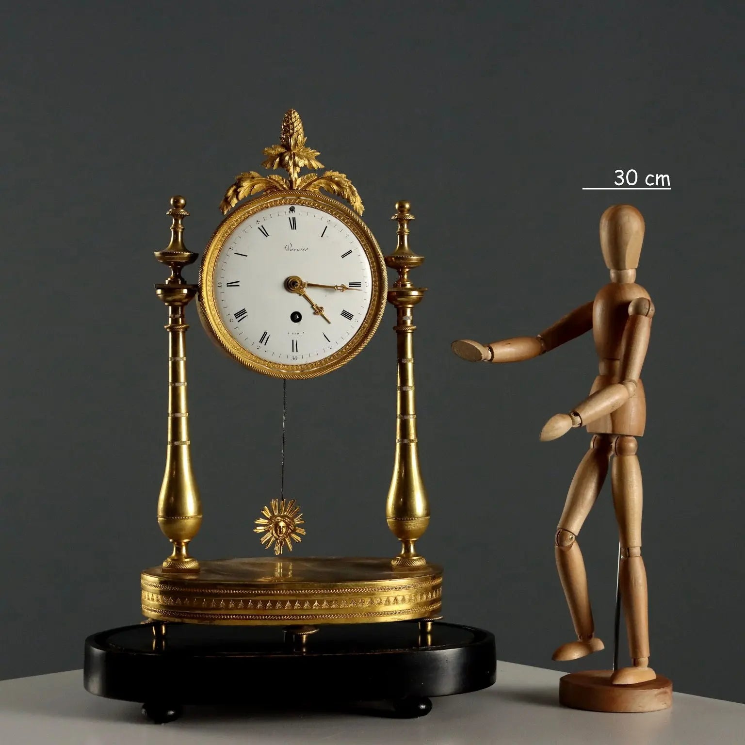 Antique Clock Warnier à Paris Bronze France XIX Century - France, First Half XIX Century | Antiques | Fancy Goods