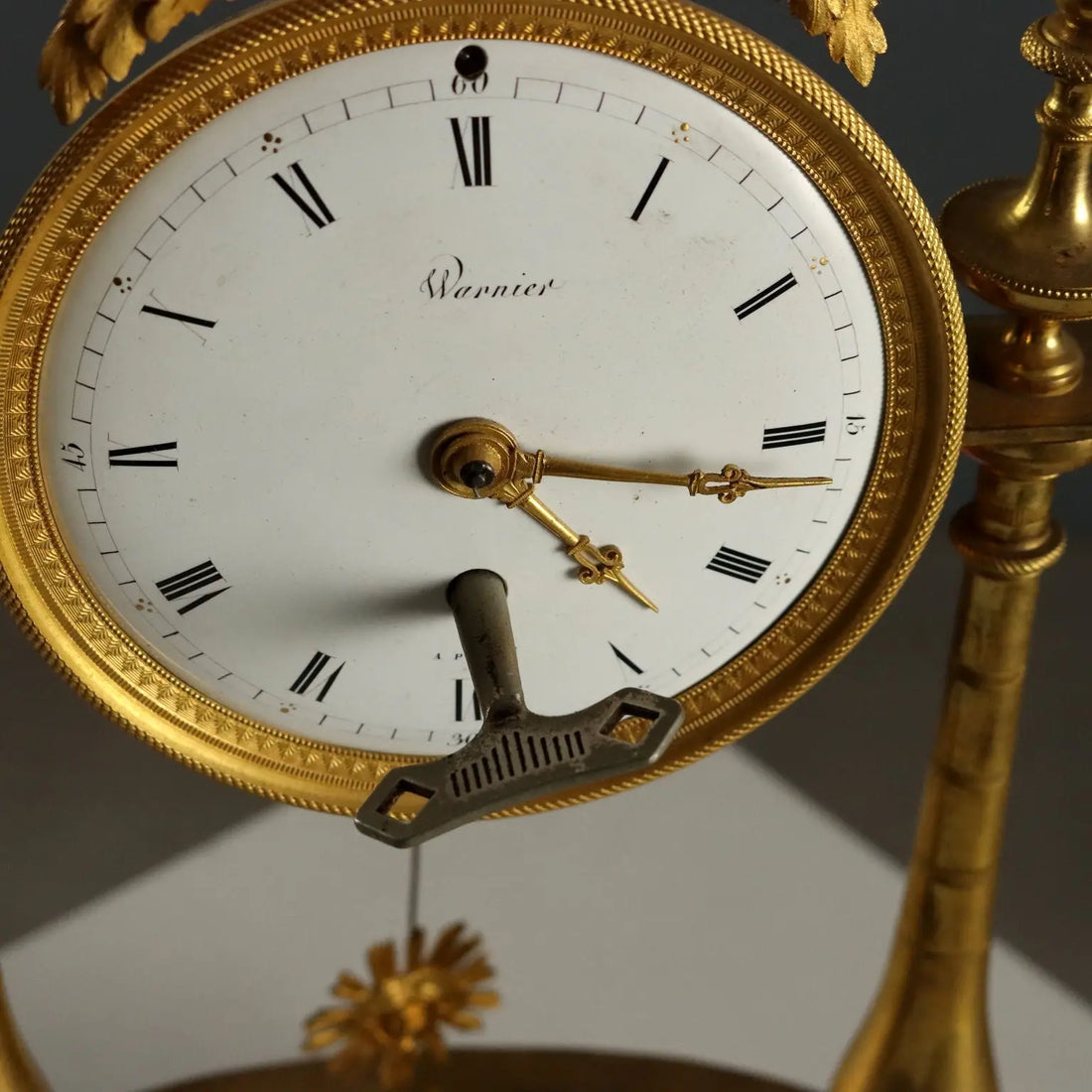 Antique Clock Warnier à Paris Bronze France XIX Century - France, First Half XIX Century | Antiques | Fancy Goods