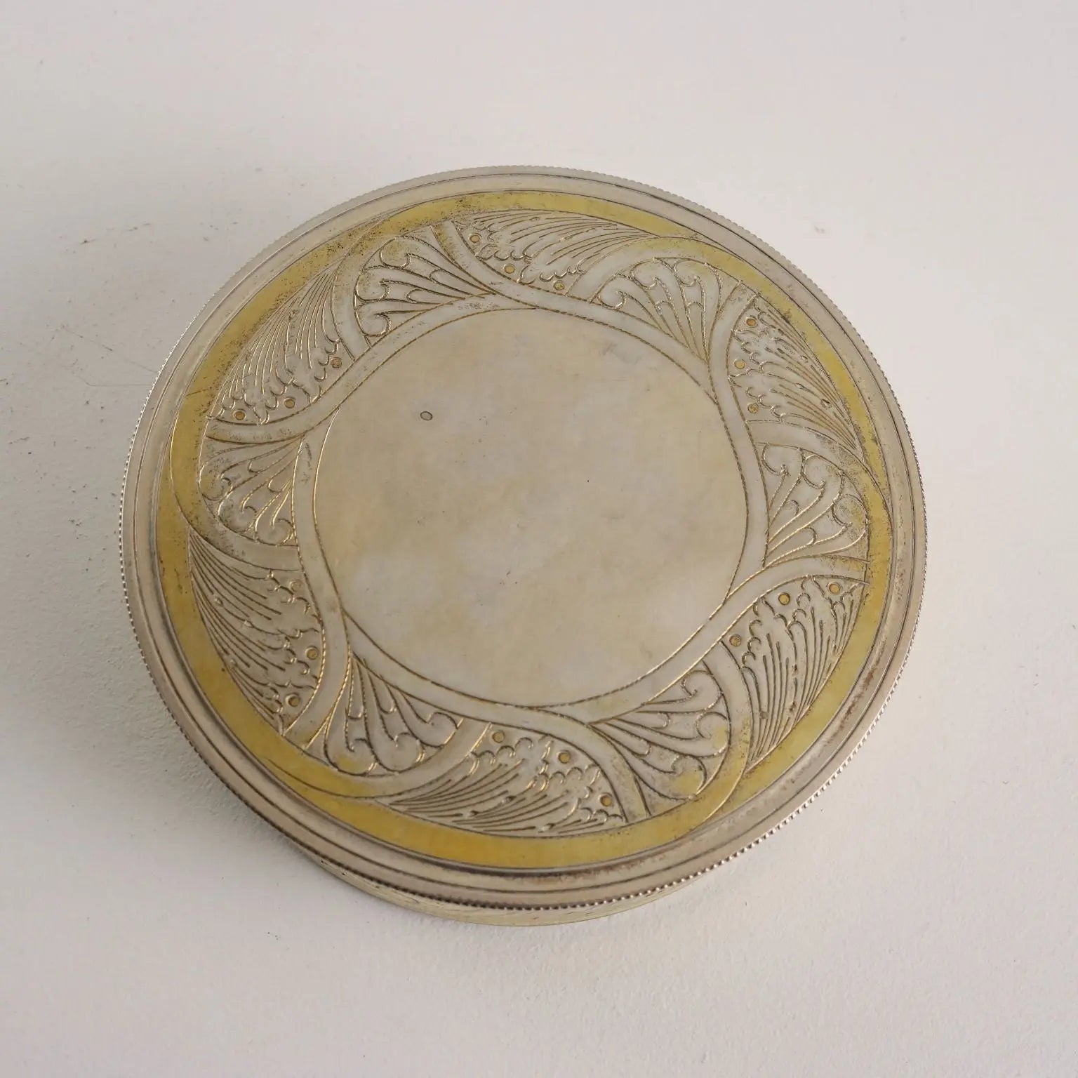 Morini Manufacture's Silver Snuff Box Italy XX Century