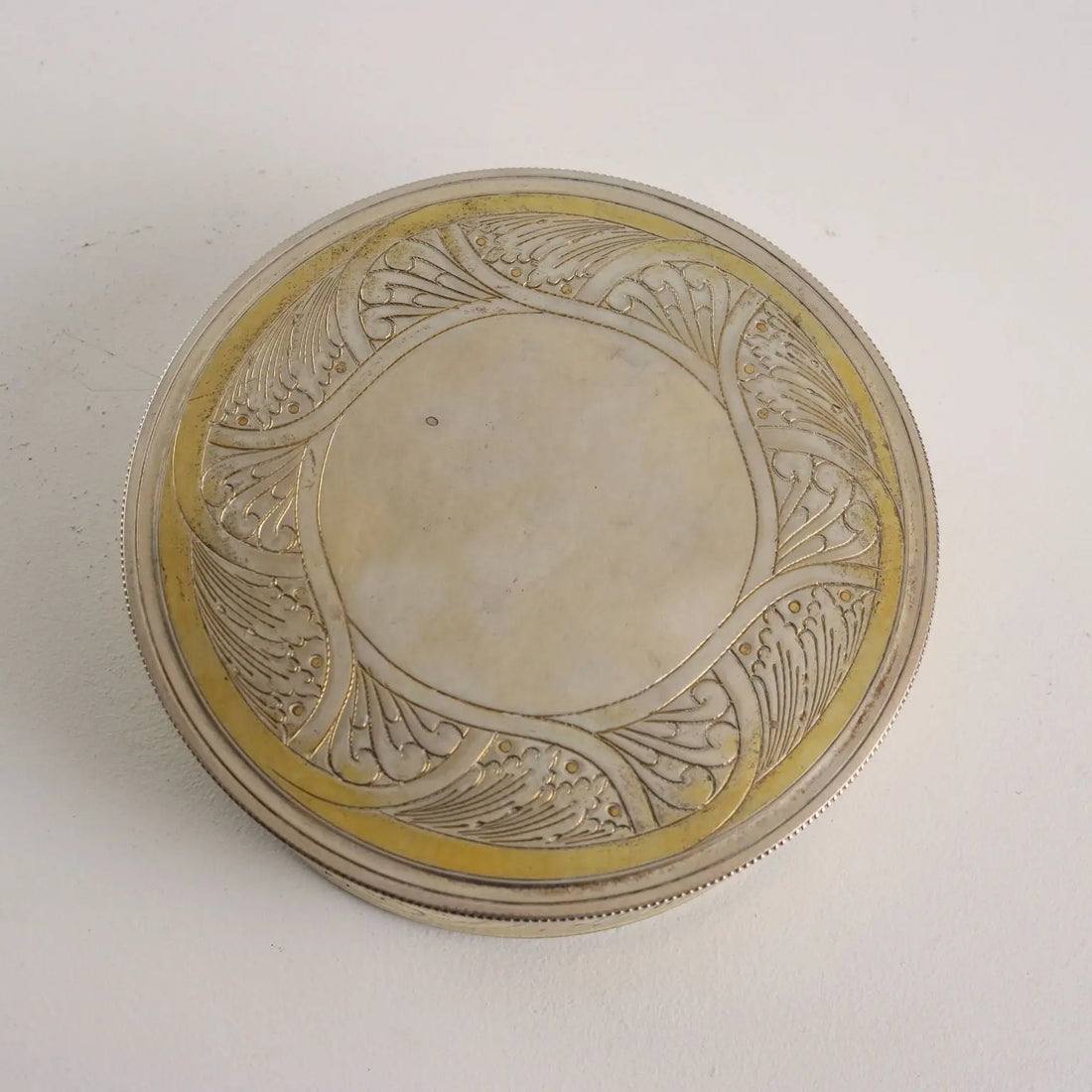 Morini Manufacture's Silver Snuff Box Italy XX Century