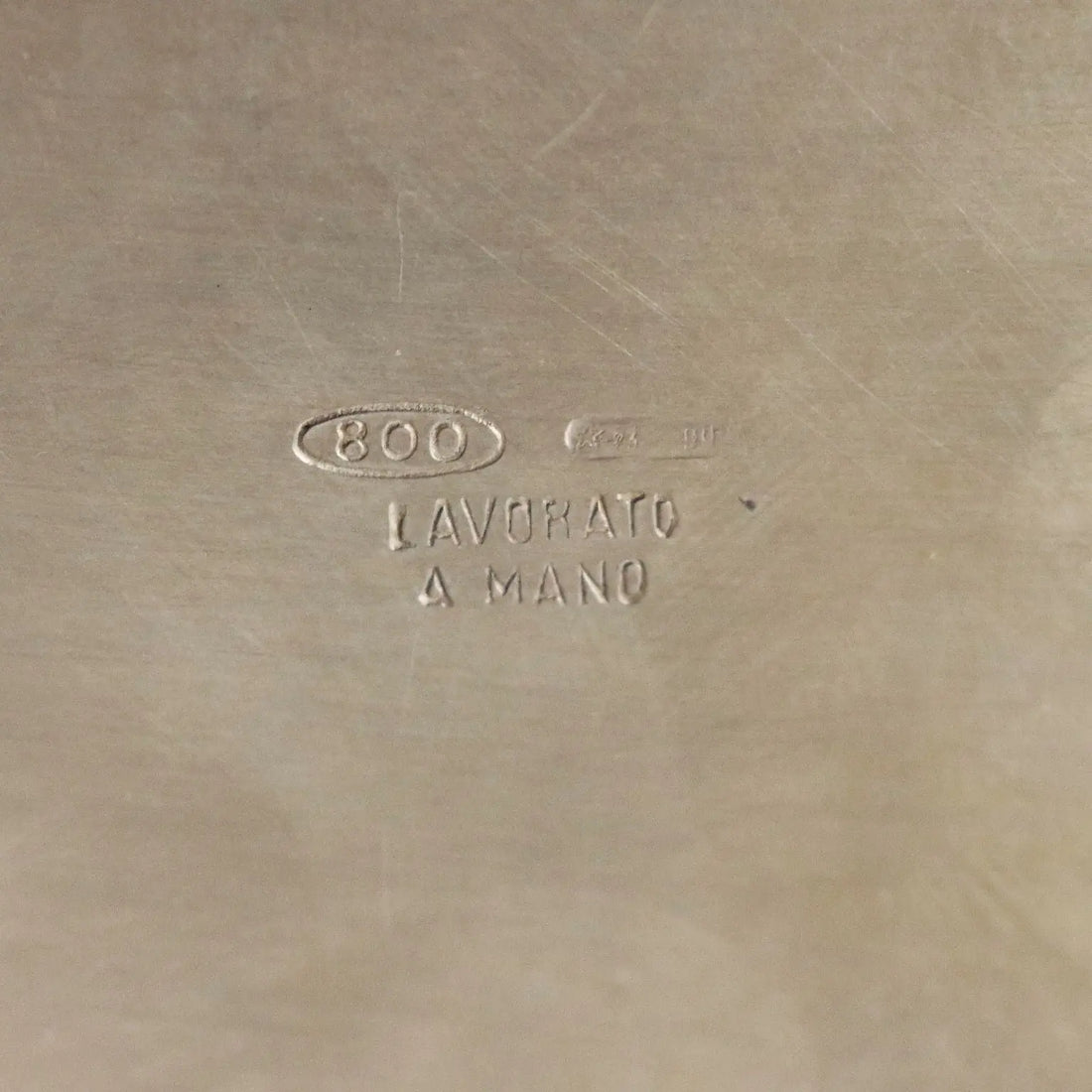 Morini Manufacture's Silver Snuff Box Italy XX Century