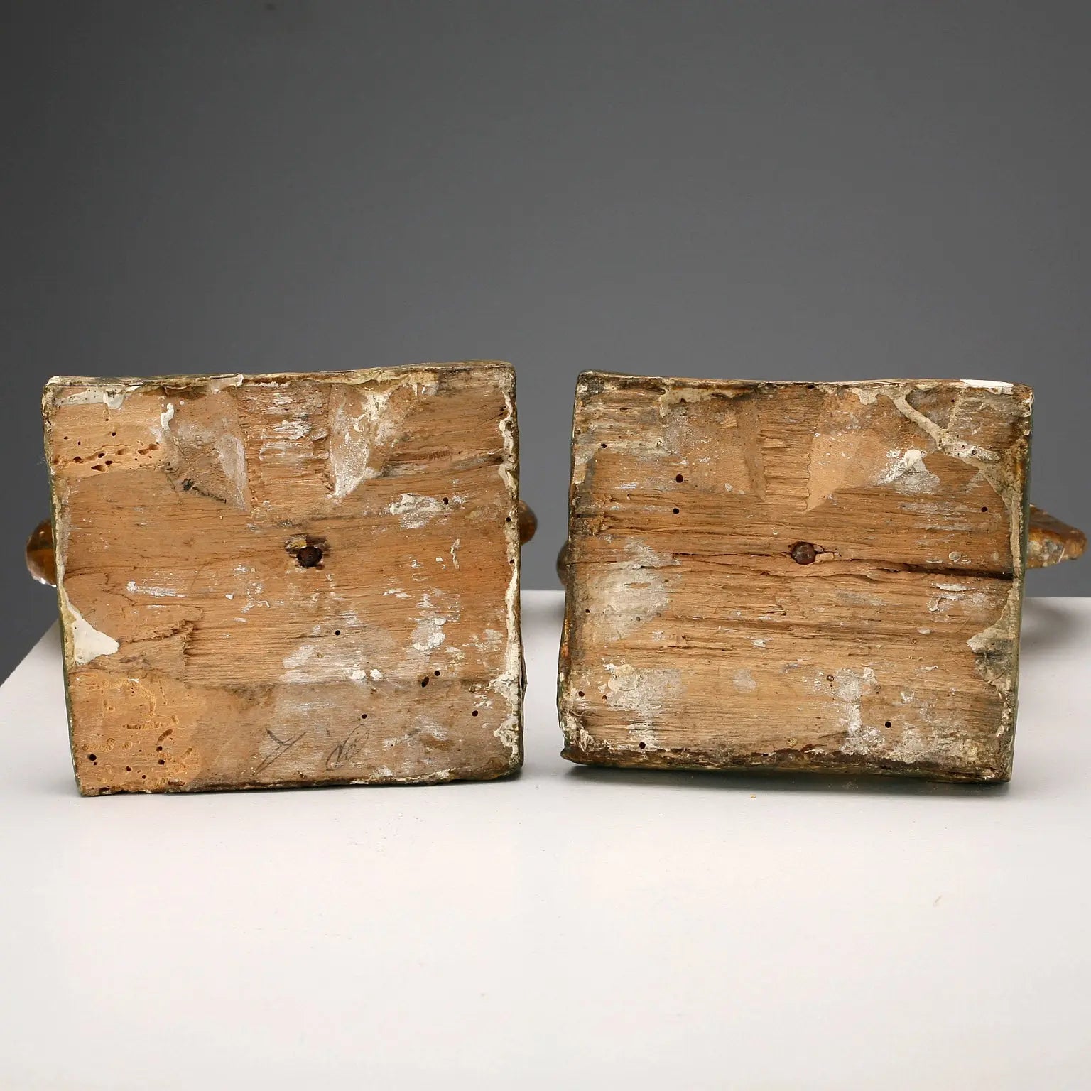 Antique Vases Gilded Wood Lacquered Italy XIX Century - Italy, Early XIX Century | Antiques | Fancy Goods