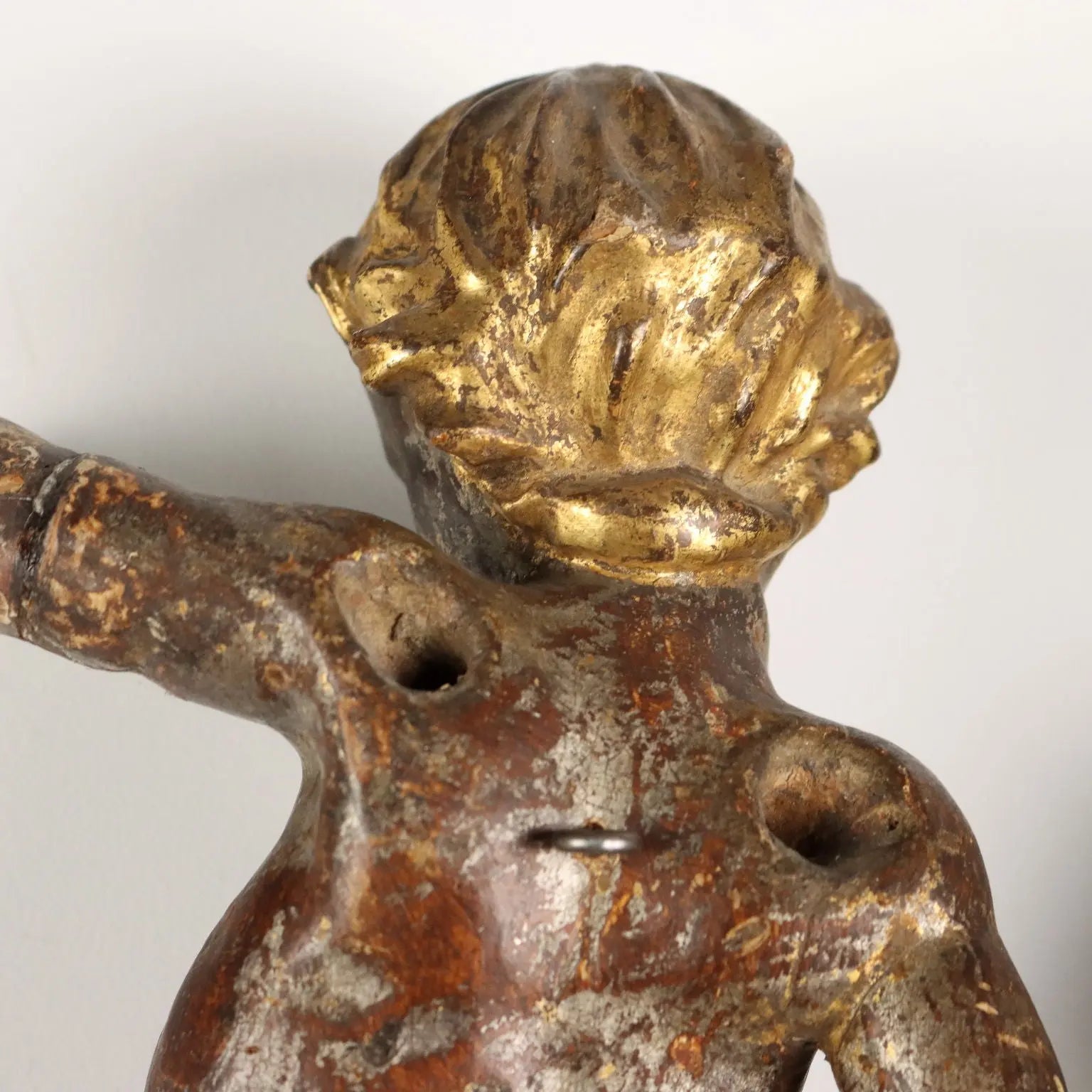 Antique Angels Carved Gilded Lacquered Wood Italy XIX Century - Italy, Early XIX Century | Antiques | Fancy Goods