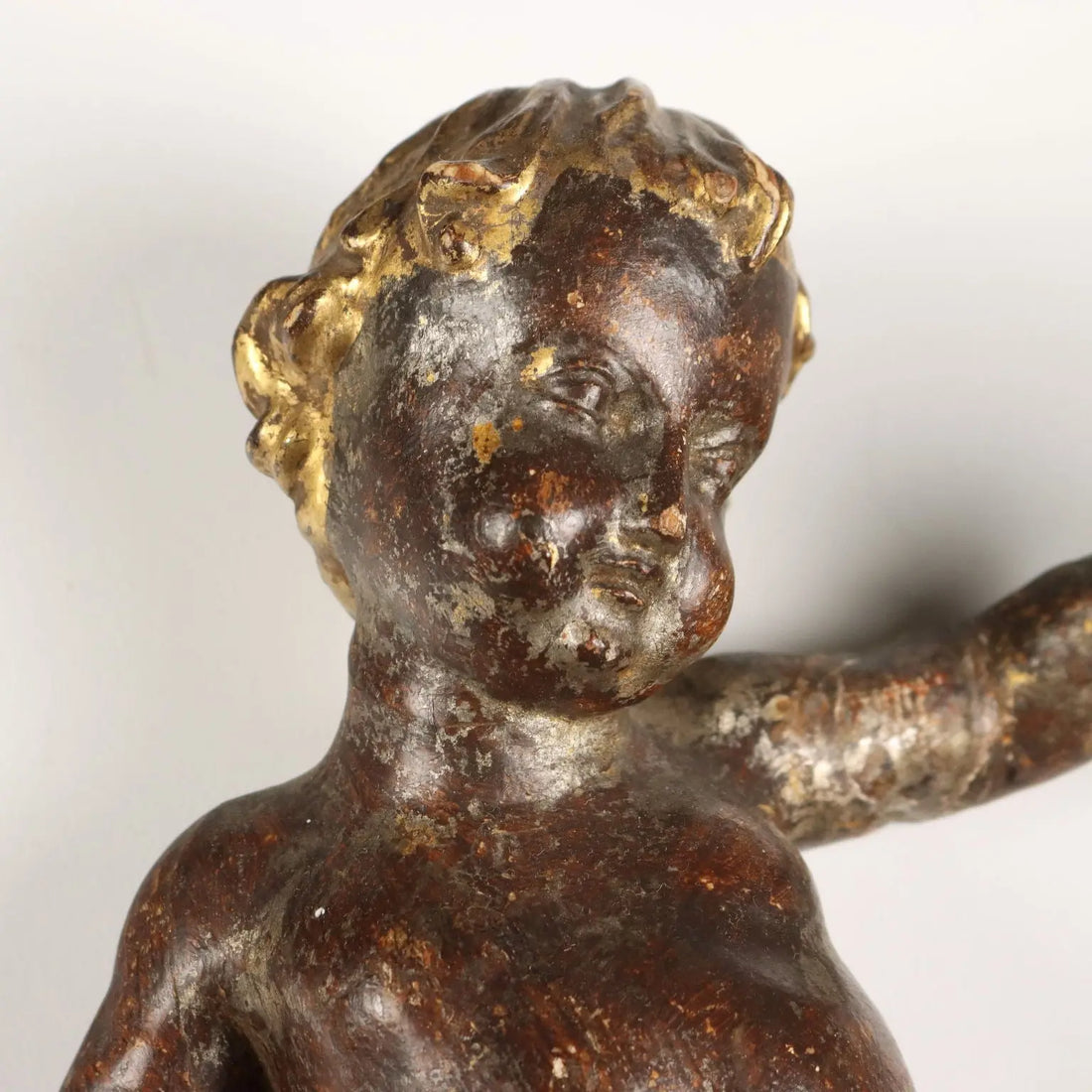 Antique Angels Carved Gilded Lacquered Wood Italy XIX Century - Italy, Early XIX Century | Antiques | Fancy Goods