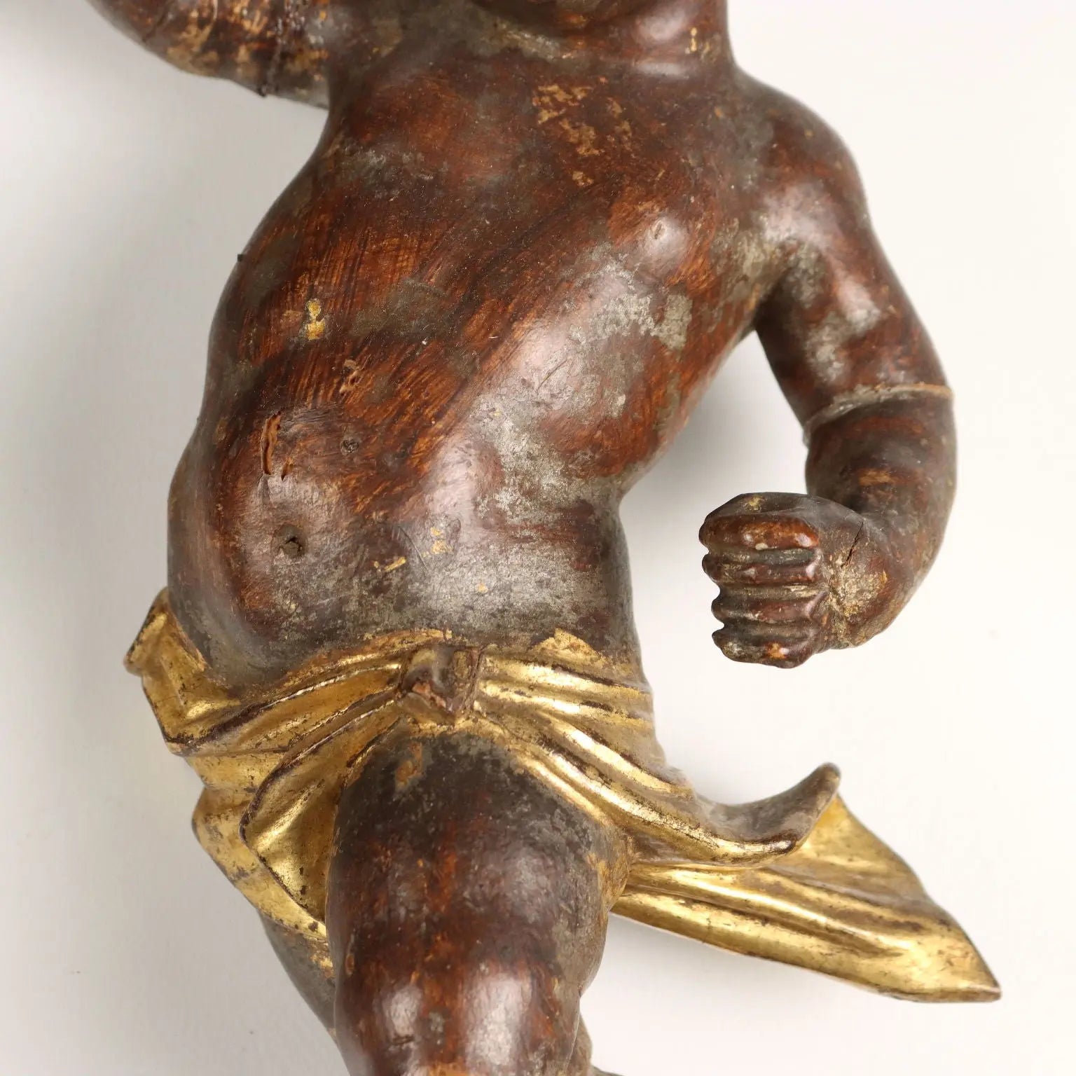 Antique Angels Carved Gilded Lacquered Wood Italy XIX Century - Italy, Early XIX Century | Antiques | Fancy Goods
