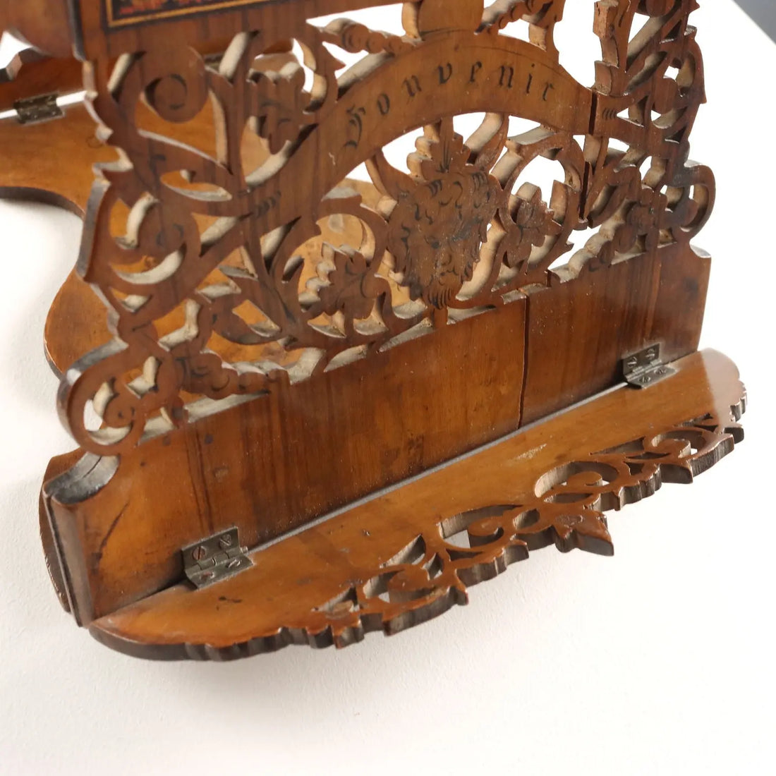 Antique Mirror Engraved Wood Sorrento Italy XIX Century - Italy, XIX Century | Antiques | Fancy Goods