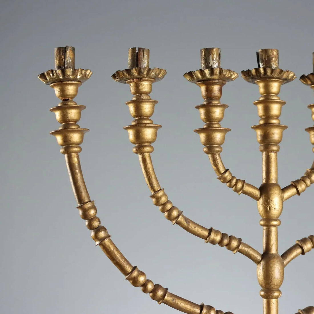 Antique Candelabra Gilded Wood 7 Arms XIX-XX Century - Europe, XIX-XX Century | Antiques | Fancy Goods