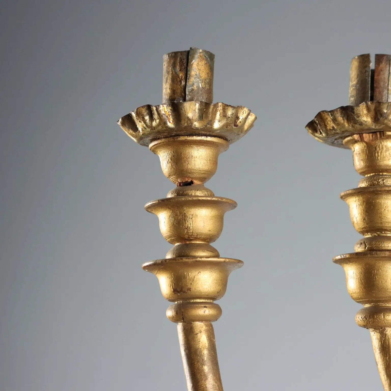 Antique Candelabra Gilded Wood 7 Arms XIX-XX Century - Europe, XIX-XX Century | Antiques | Fancy Goods
