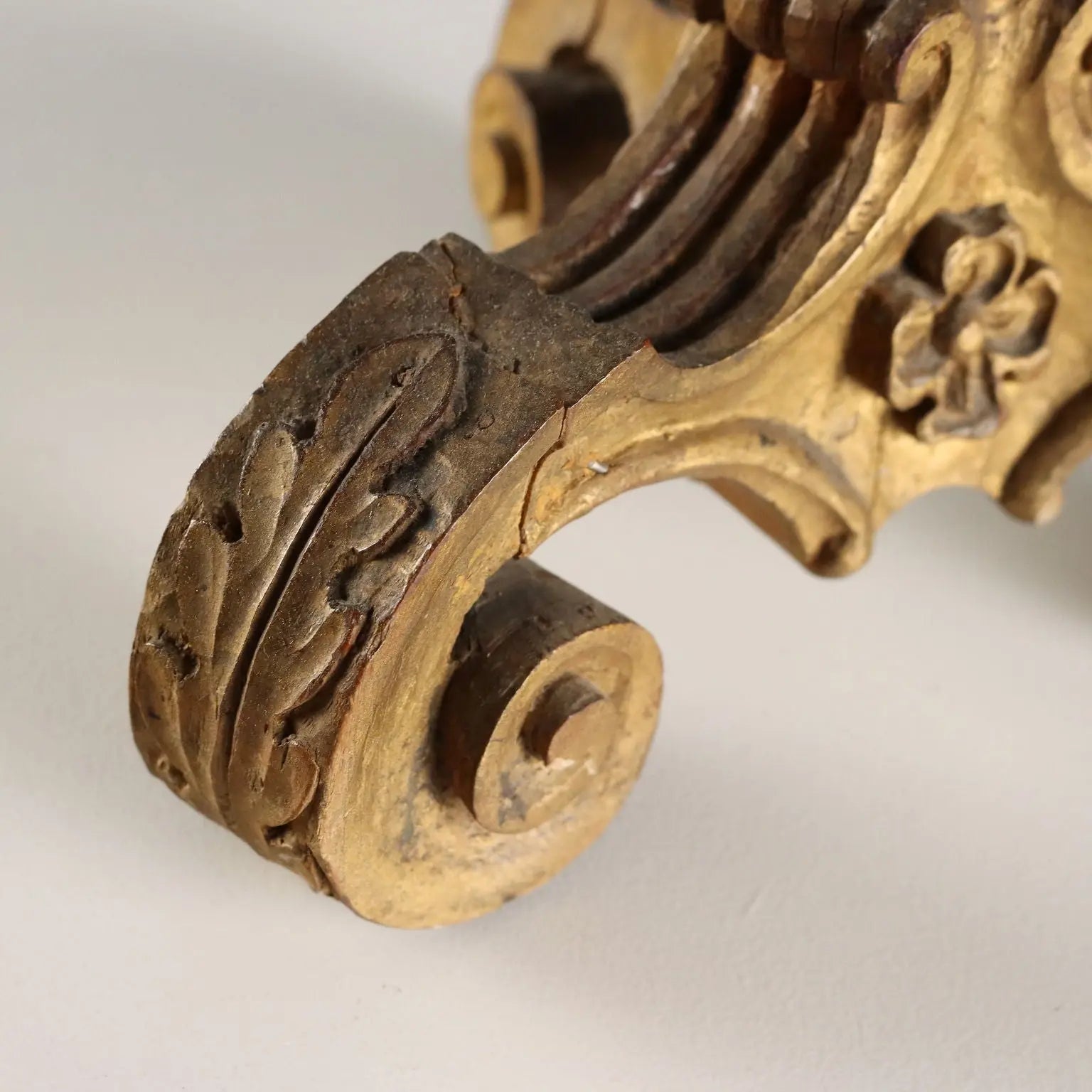 Antique Candelabra Gilded Wood 7 Arms XIX-XX Century - Europe, XIX-XX Century | Antiques | Fancy Goods