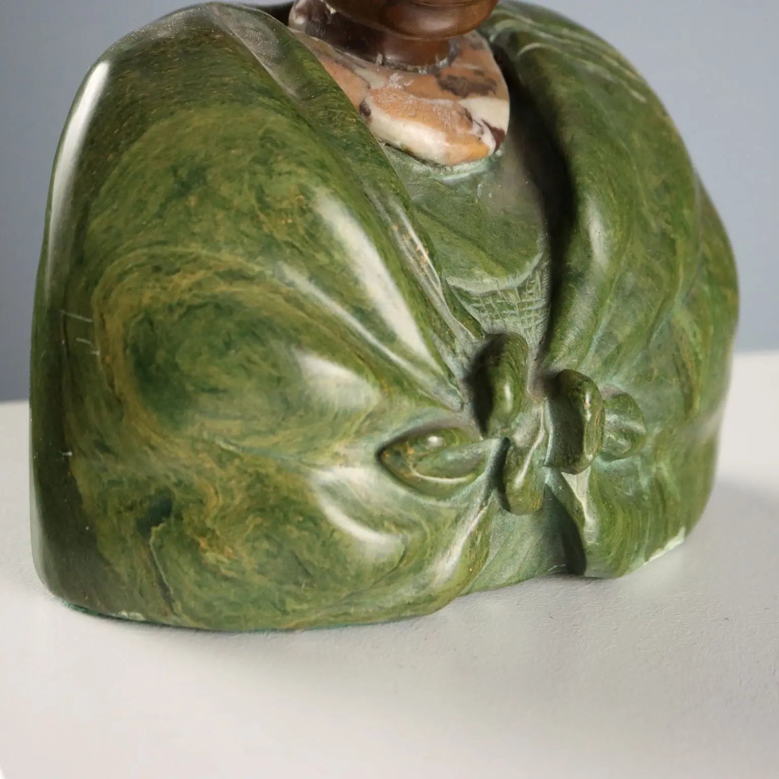 Joseph Mabena Stone Bust of an African Woman 1970s