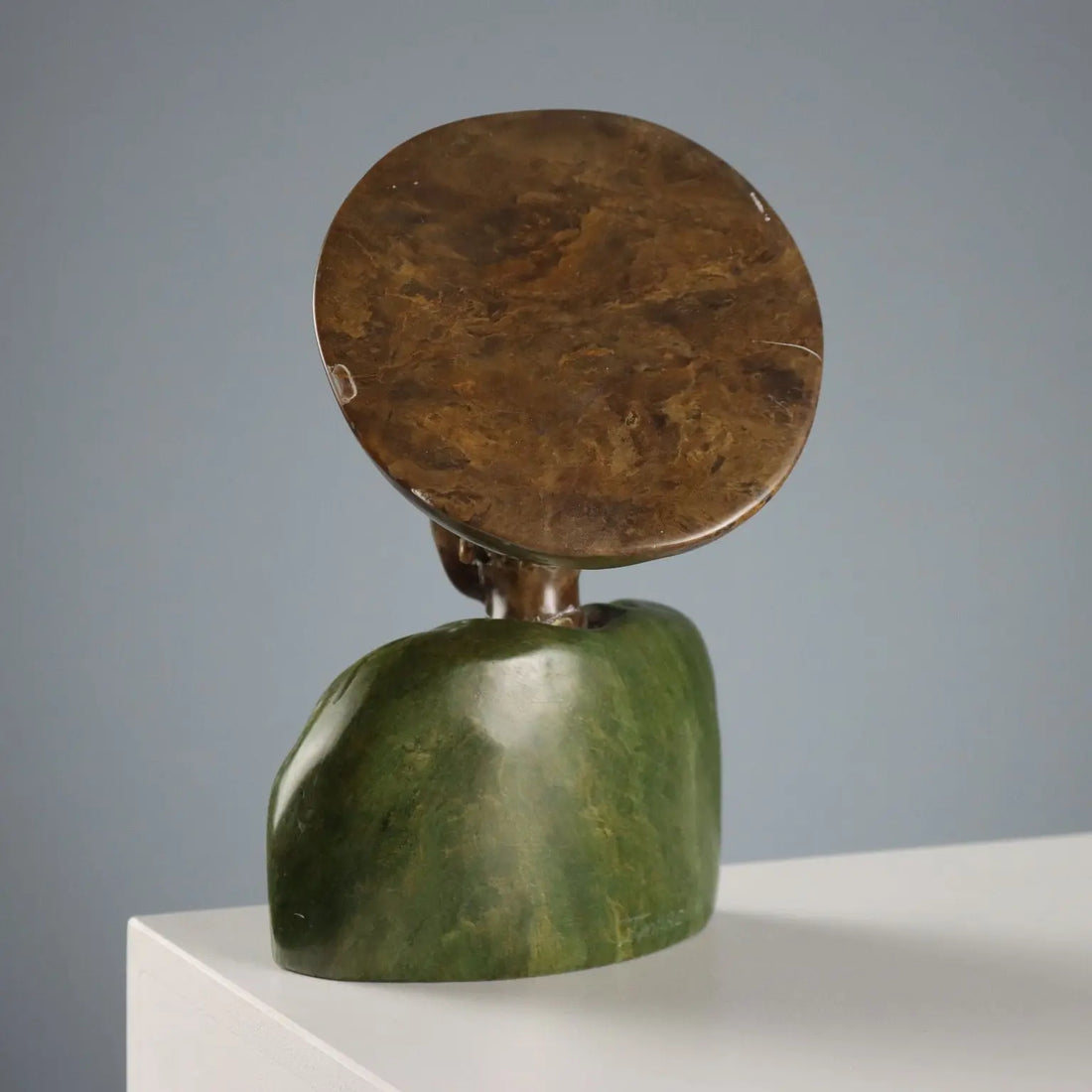 Joseph Mabena Stone Bust of an African Woman 1970s