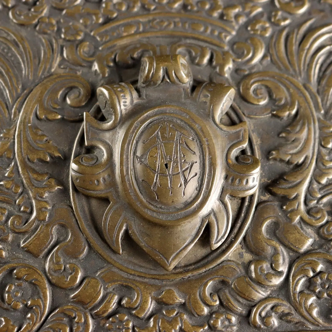 Antique Casket Chiseled Bronze Decorations Europe XX Century - Europe, Early XX Century | Antiques | Fancy Goods