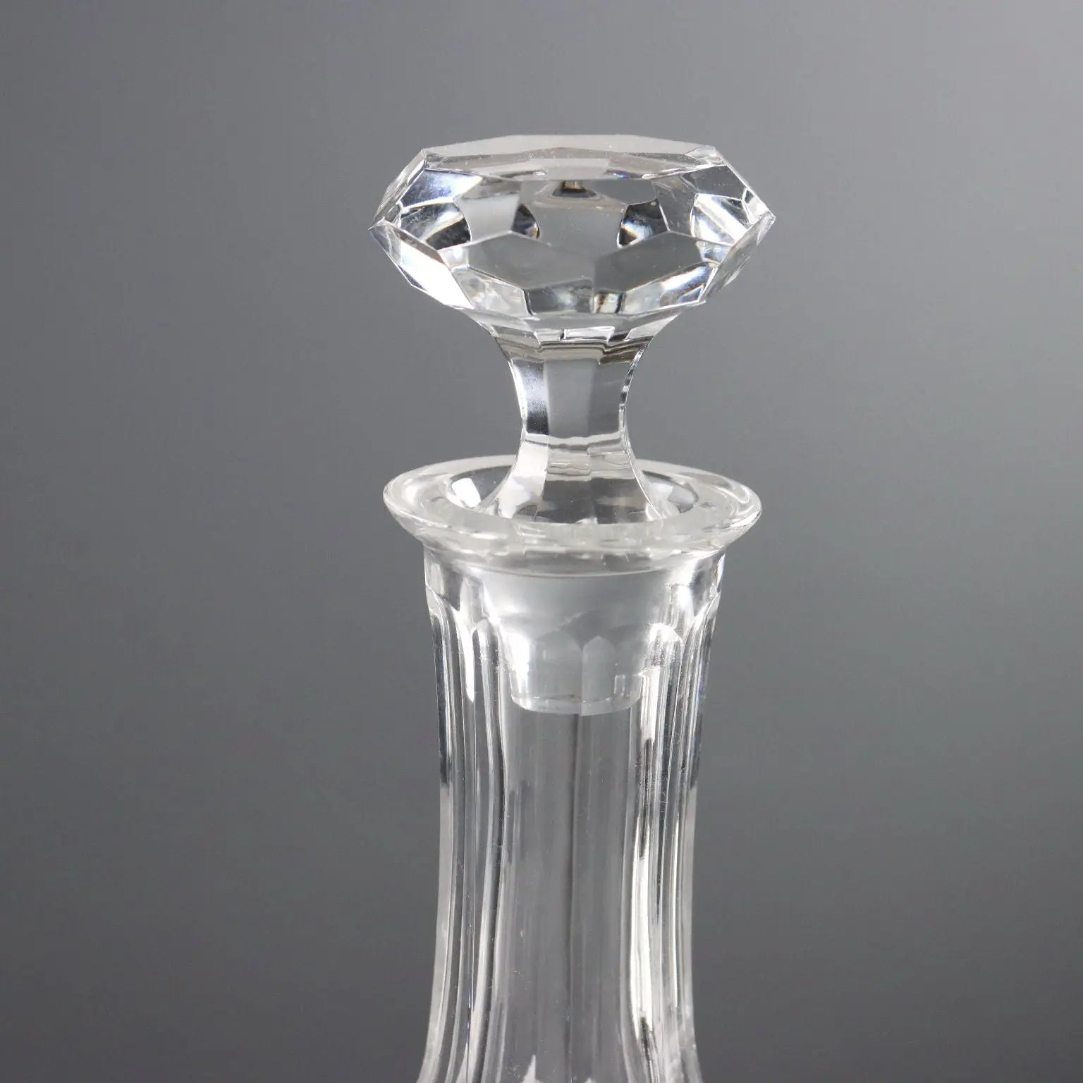 Antique Glasses Set Crystal Italy XX Century