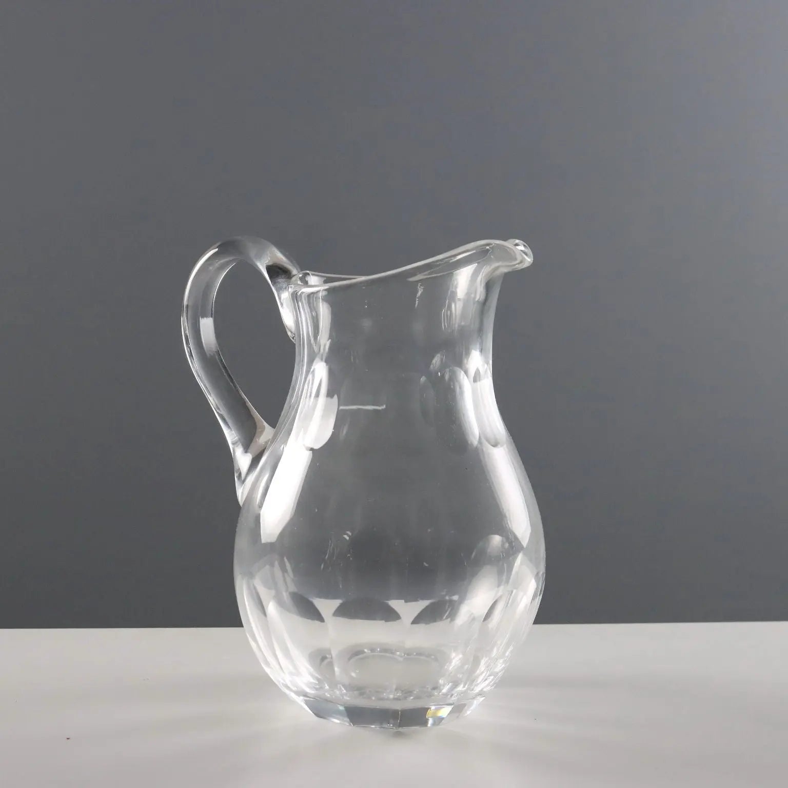 Antique Glasses Set Crystal Italy XX Century