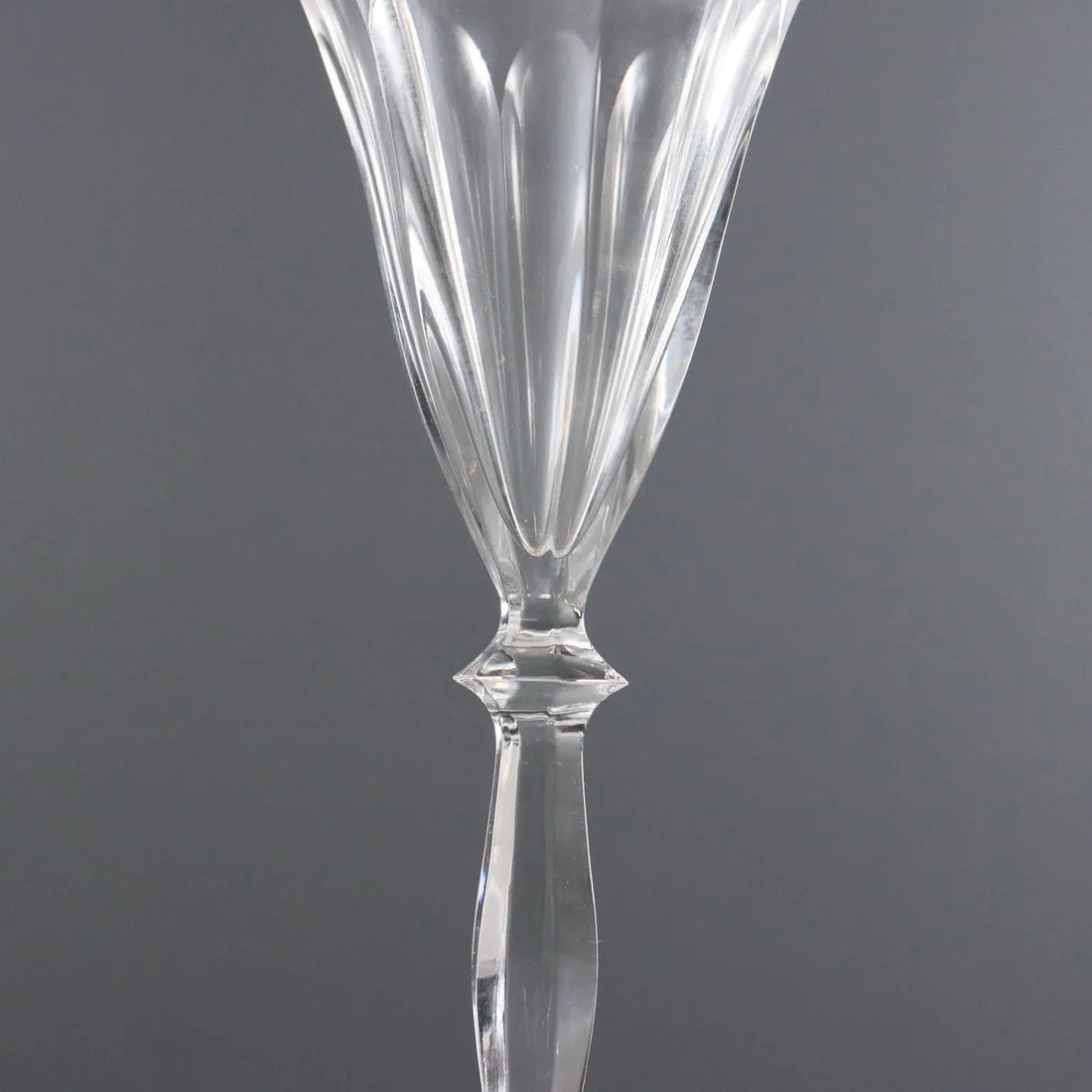 Antique Glasses Set Crystal Italy XX Century