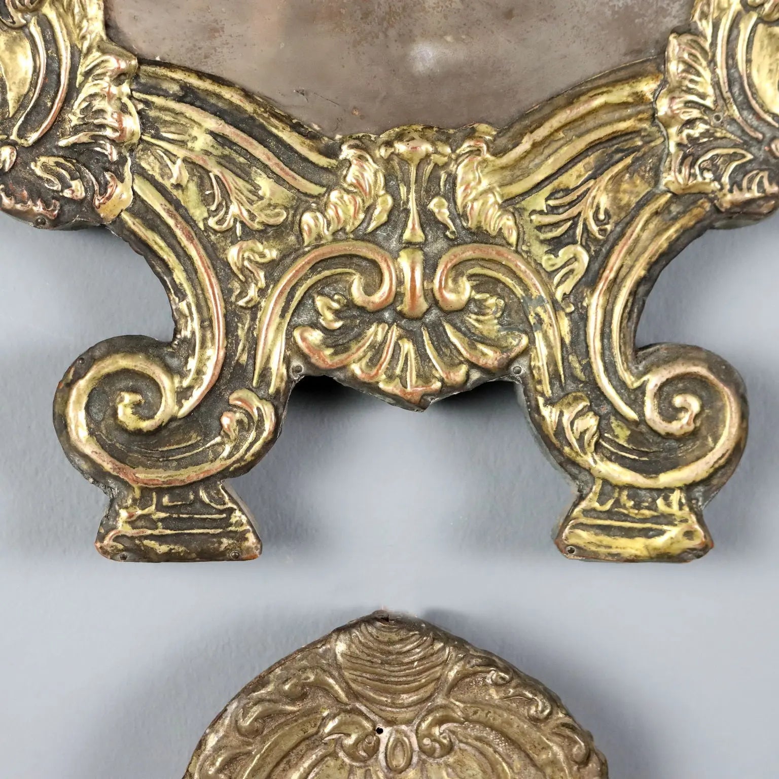 Antique Altar Cards Various Dimensions Bronze XIX Century