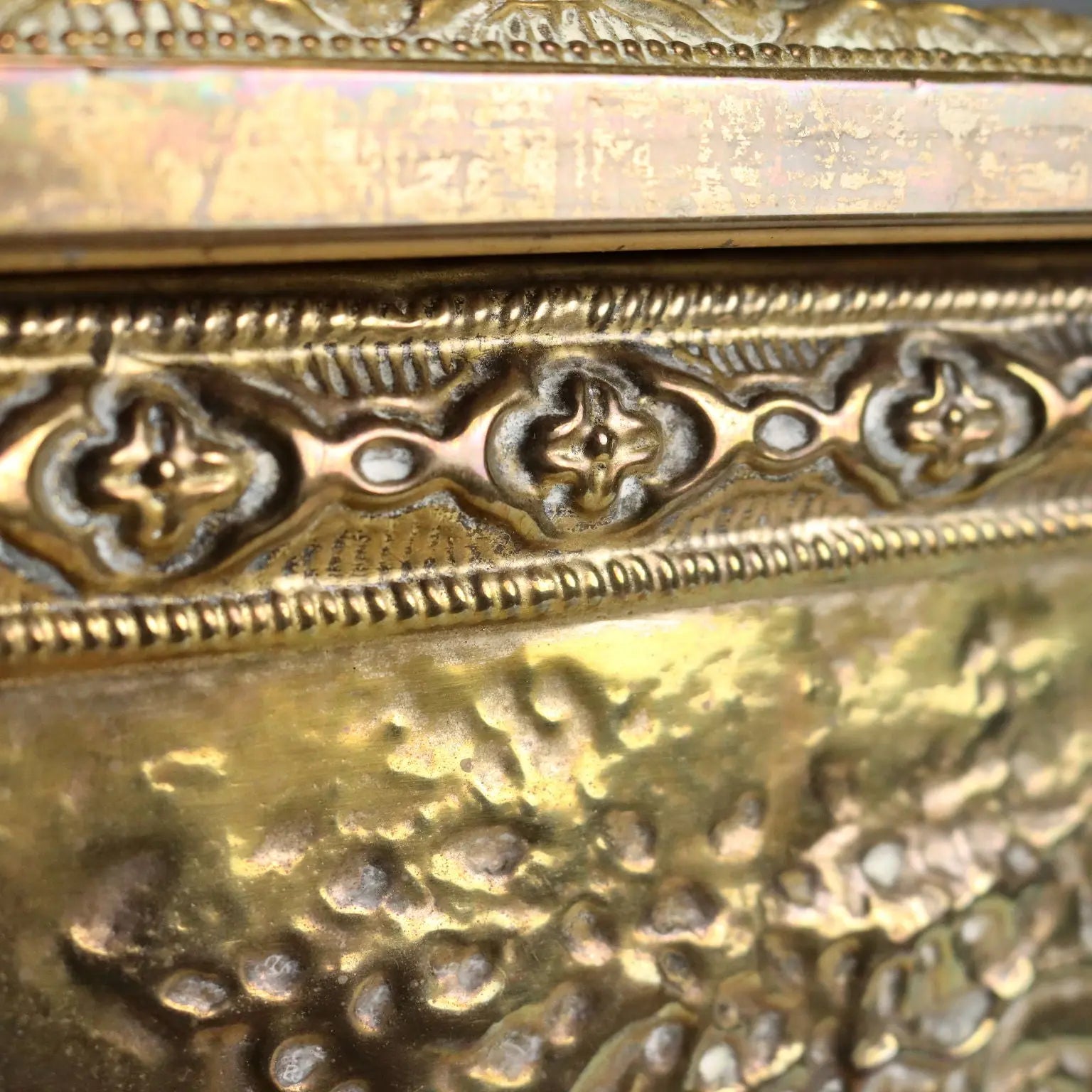 Antique Trunk for Timber Metal United Kingdom XX Century