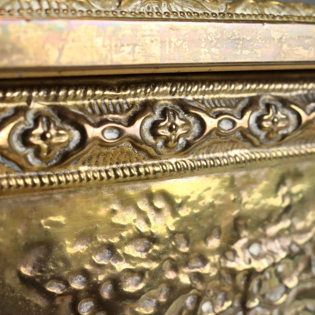 Antique Trunk for Timber Metal United Kingdom XX Century