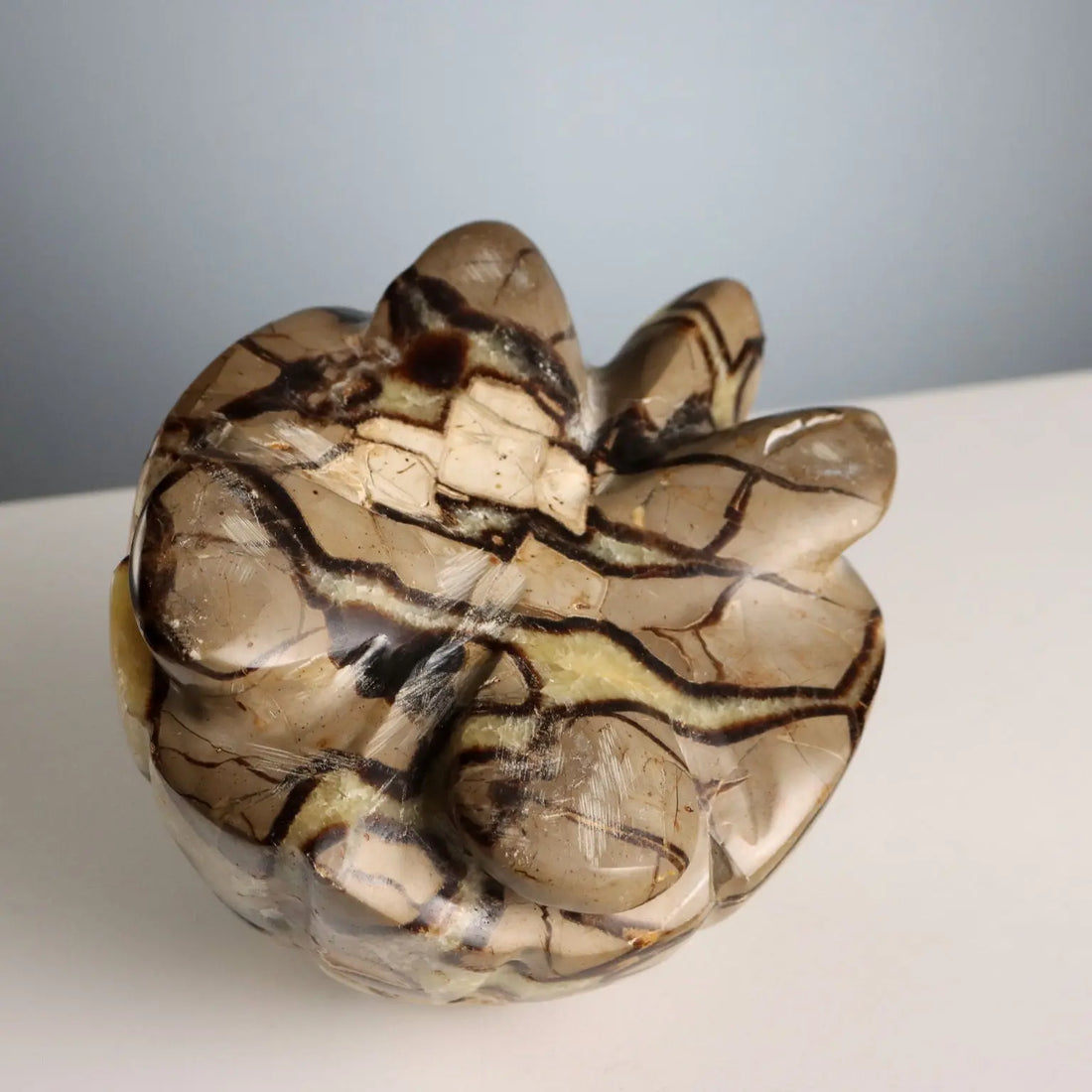 Antique Sculpture Septarian Stone Europe XX Century