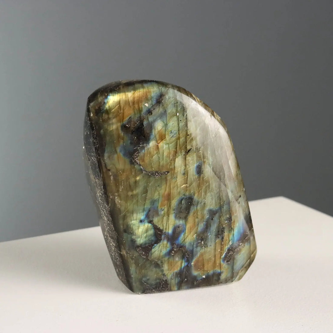 Group of Four Labradorite Stones Semi-Precious