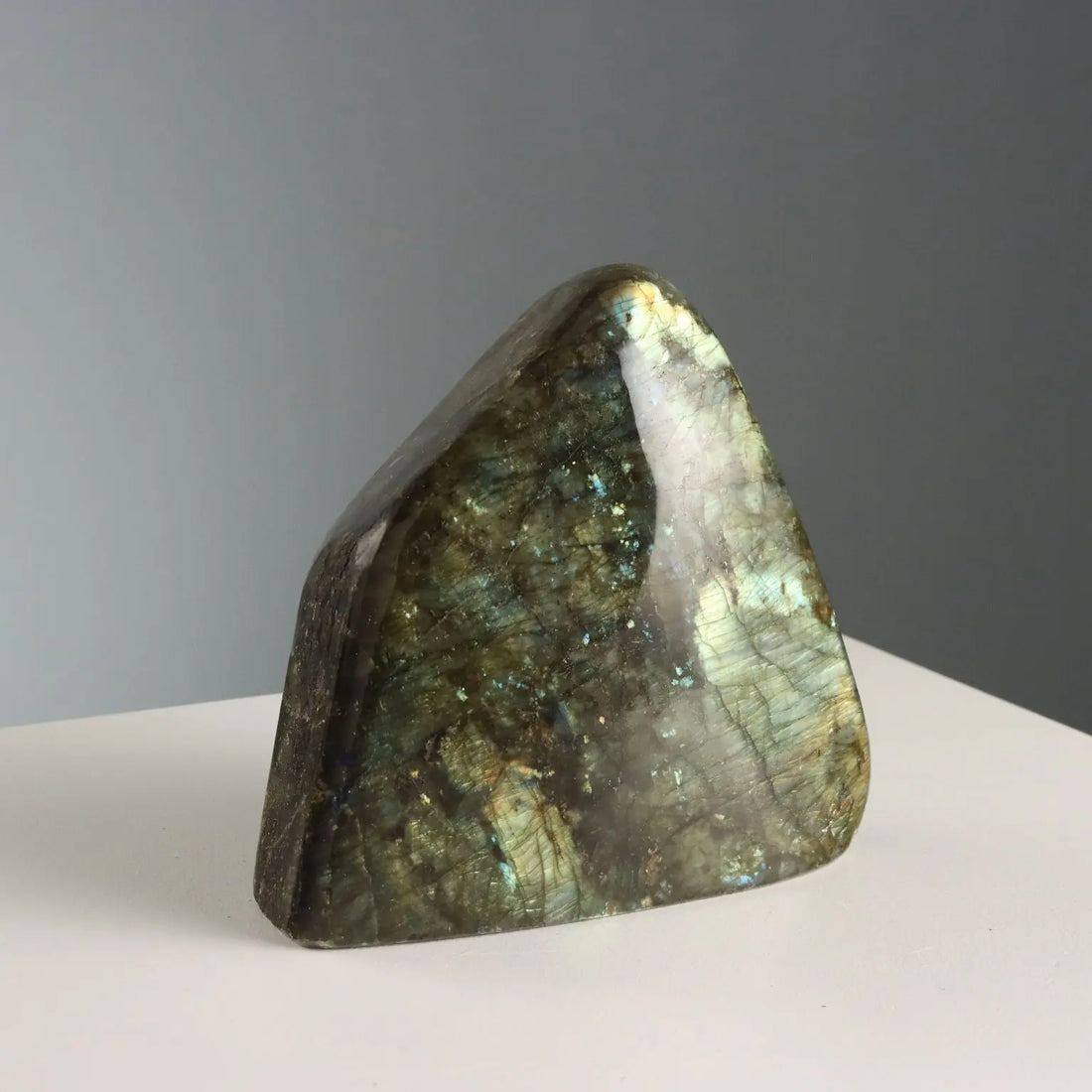 Group of Four Labradorite Stones Semi-Precious