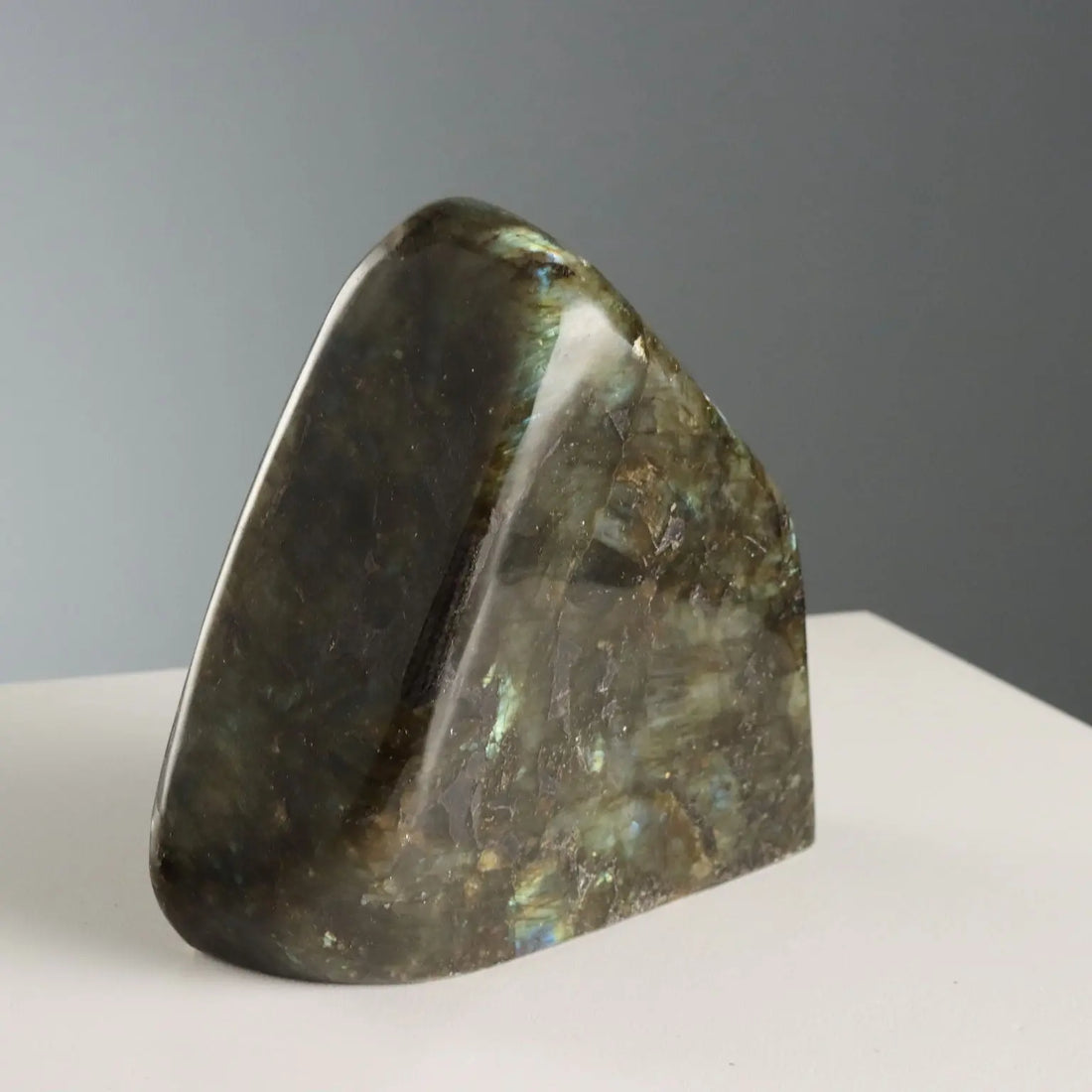 Group of Four Labradorite Stones Semi-Precious