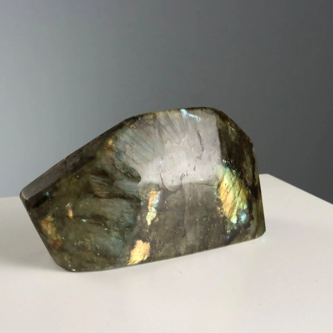 Group of Four Labradorite Stones Semi-Precious